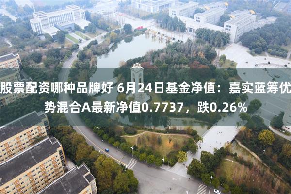 股票配资哪种品牌好 6月24日基金净值：嘉实蓝筹优势混合A最新净值0.7737，跌0.26%