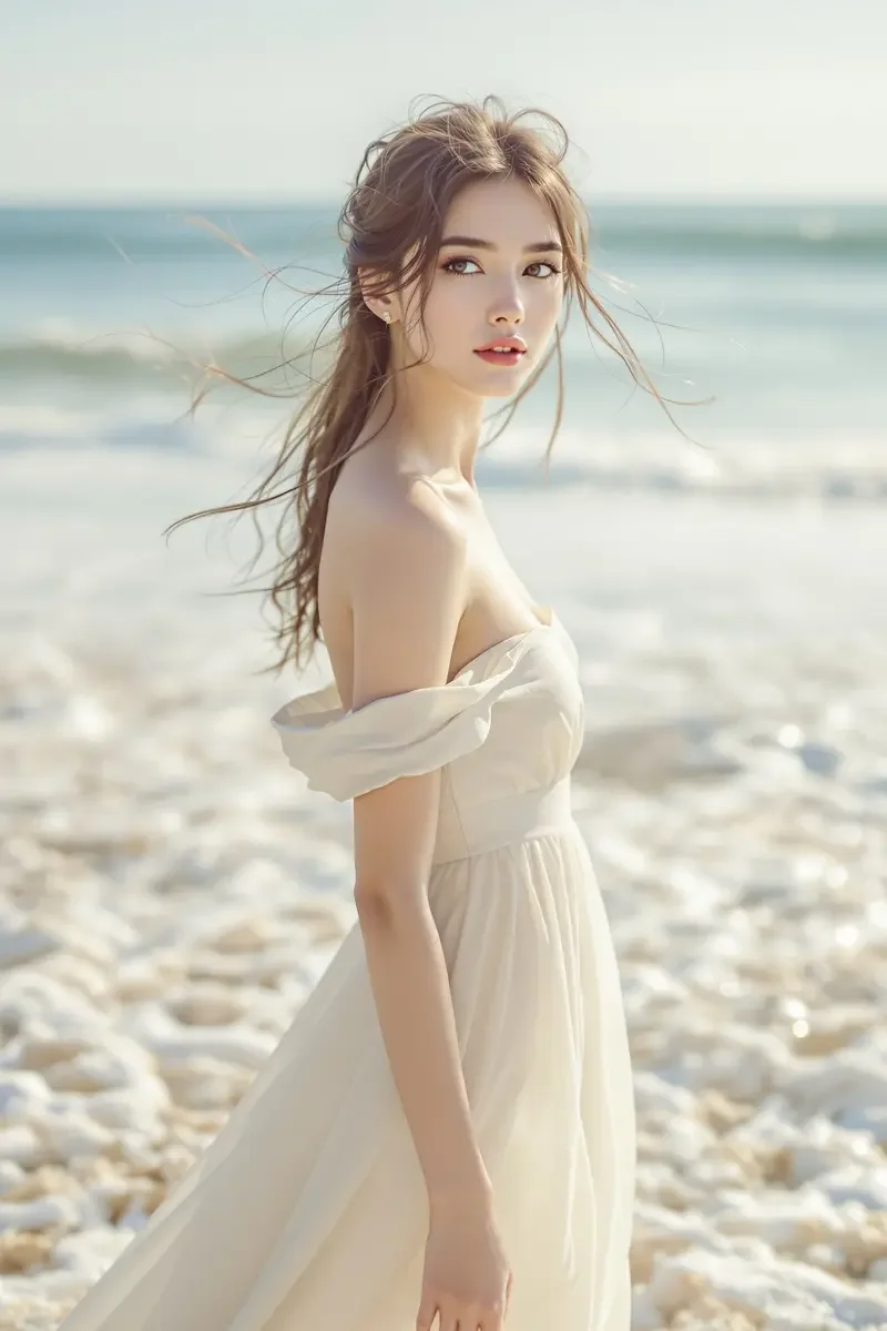 海边日记 白云视频 清新写真